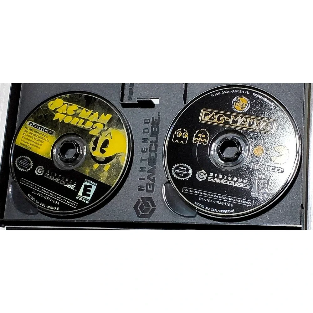 Namco Pac-Man World 2 & Pac-Man Vs. GameCube Game Player's Choice Tested Working